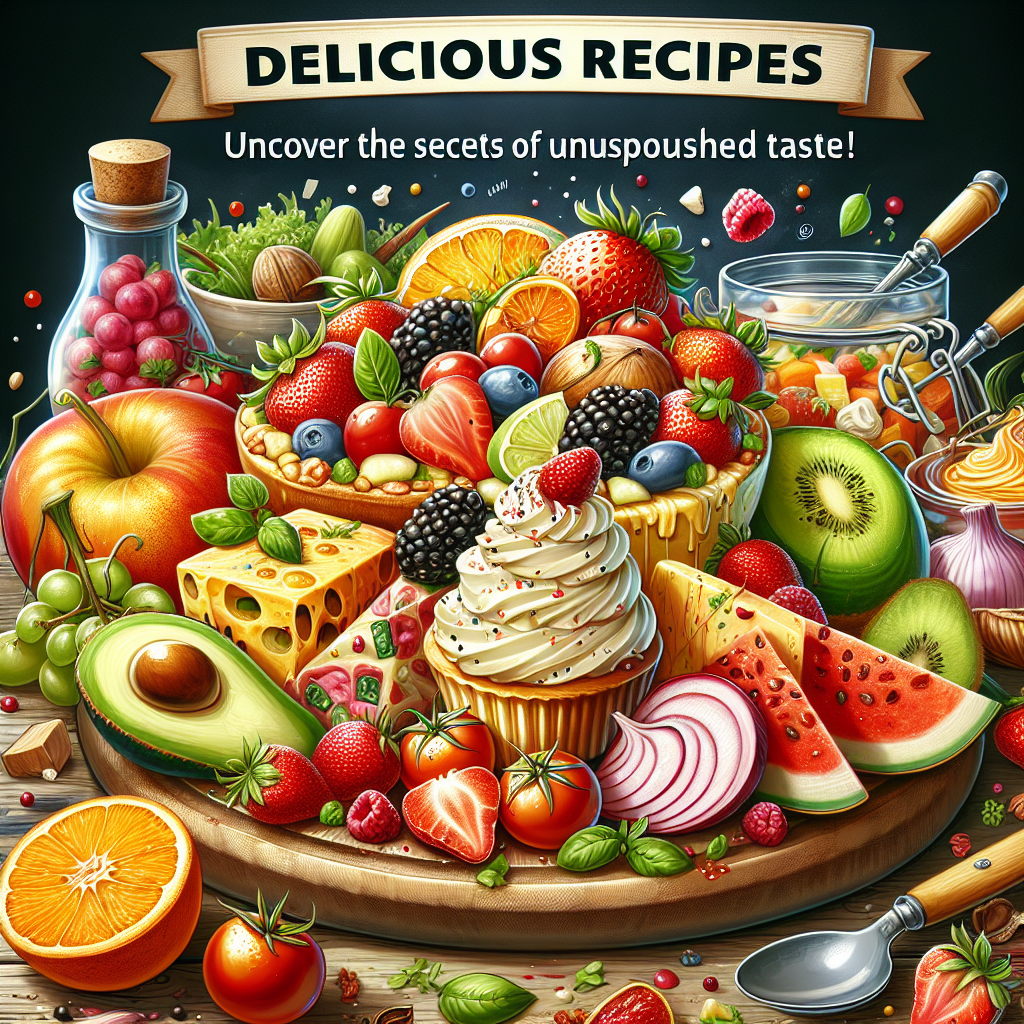 Вкусные Рецепты: Откройте Секреты Непревзойденного Вкуса