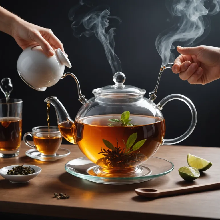 Искусство выбора посуды: как чай заварочный стекло и чайник 1л преобразят ваш чайный ритуал