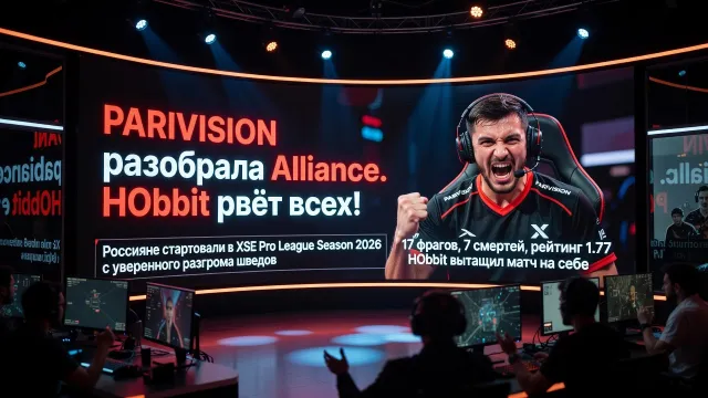 PARIVISION разобрала Alliance. HObbit рвёт всех!